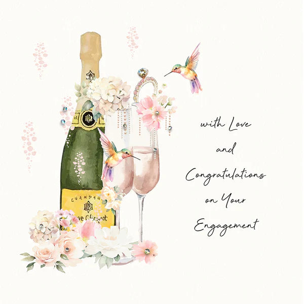 Five Dollar Shake With Love And Congratulations On Your Engagement