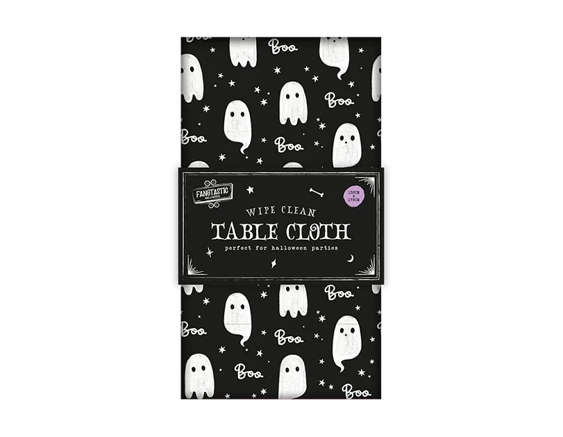 BGC Halloween Boo Ghost Table Cloth