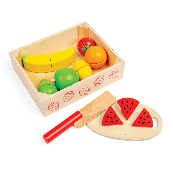 BigJigs Cutting Fruit Crate