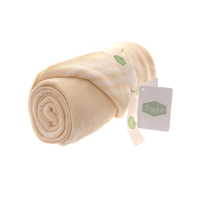 Ziggle Cream and Beige Stars Blanket