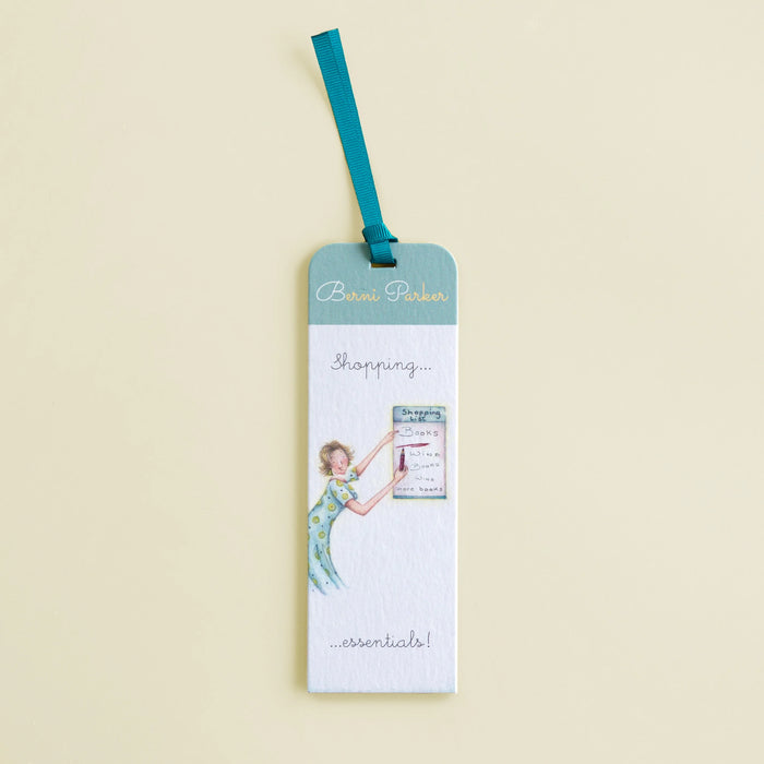 Berni Parker 'Shopping Essentials' Bookmark