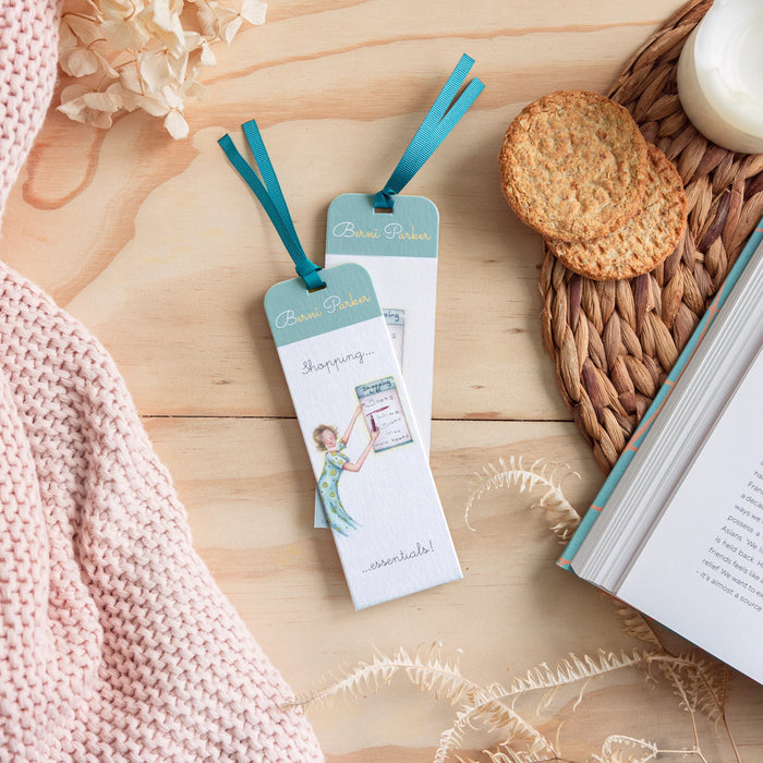Berni Parker 'Shopping Essentials' Bookmark