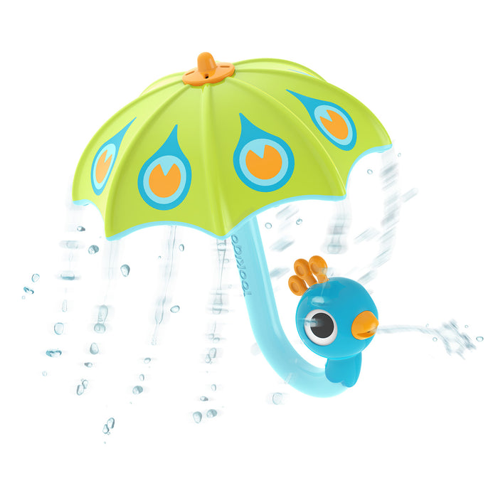 BTL Fill 'N' Rain Peacock Umbrella Bath Toy