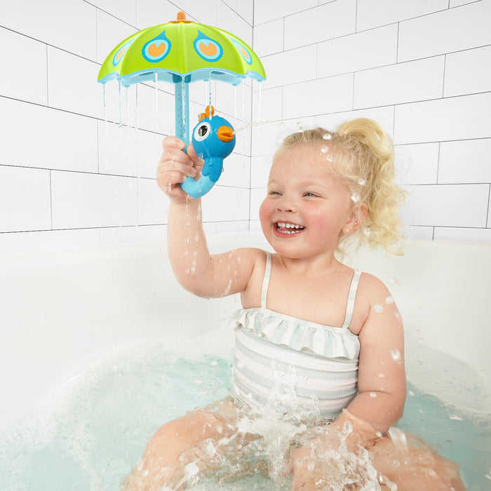 BTL Fill 'N' Rain Peacock Umbrella Bath Toy