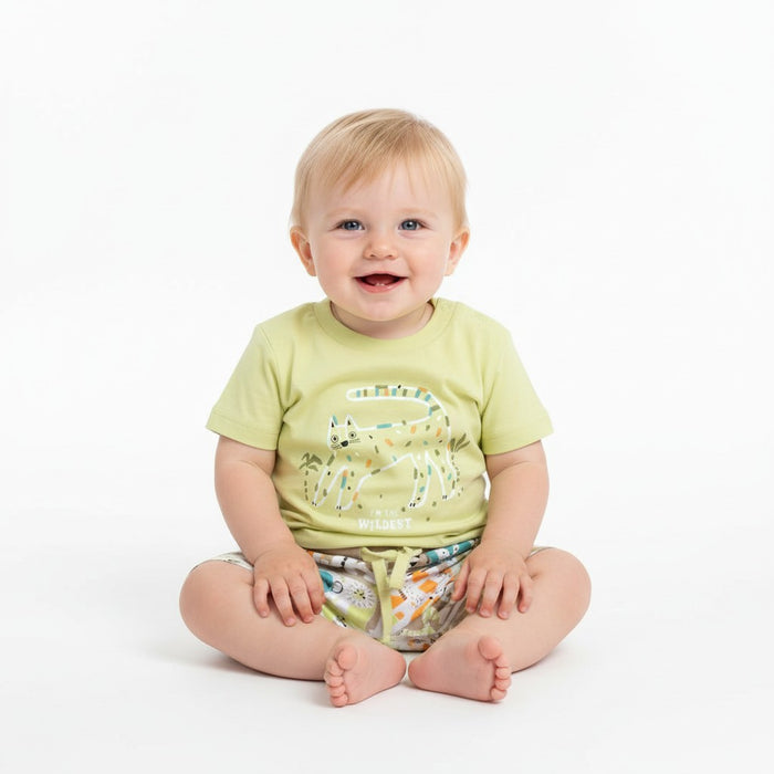 Elizabeth Anne "ABC Animals" Shorts Set