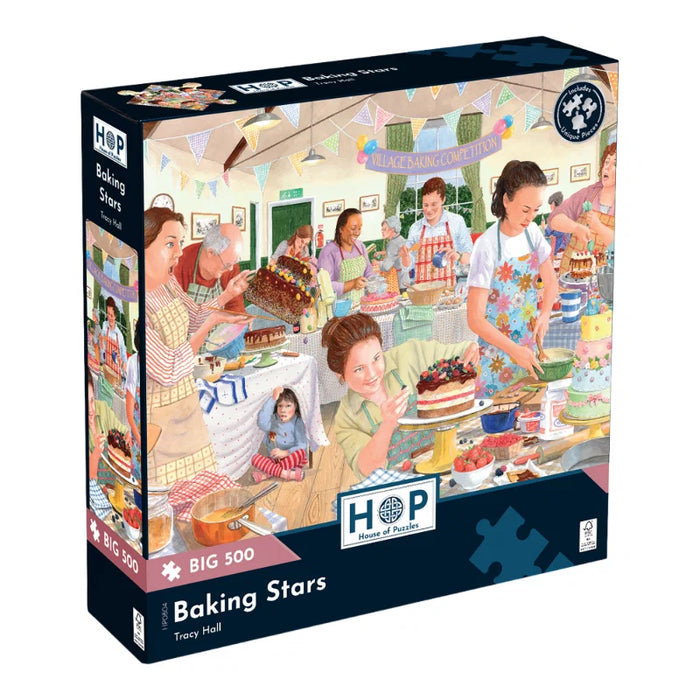 House of Puzzles Baking Stars BIG 500 Jigsaw Puzzle