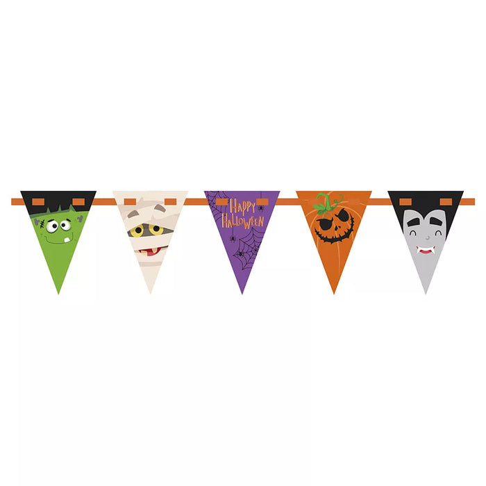 Eurowrap Banner 15x11x220cm Halloween Character