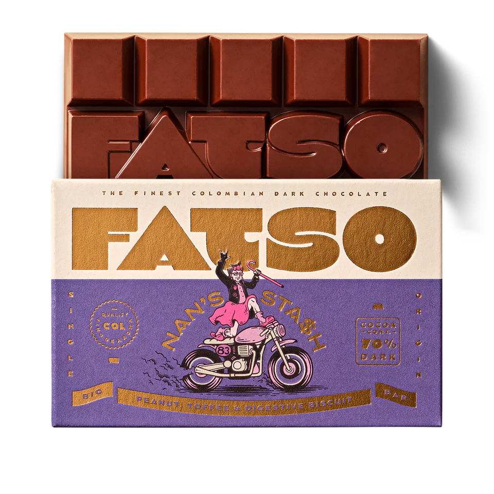 Fatso Nan's Stash Chocolate Bar — Maple Gifts