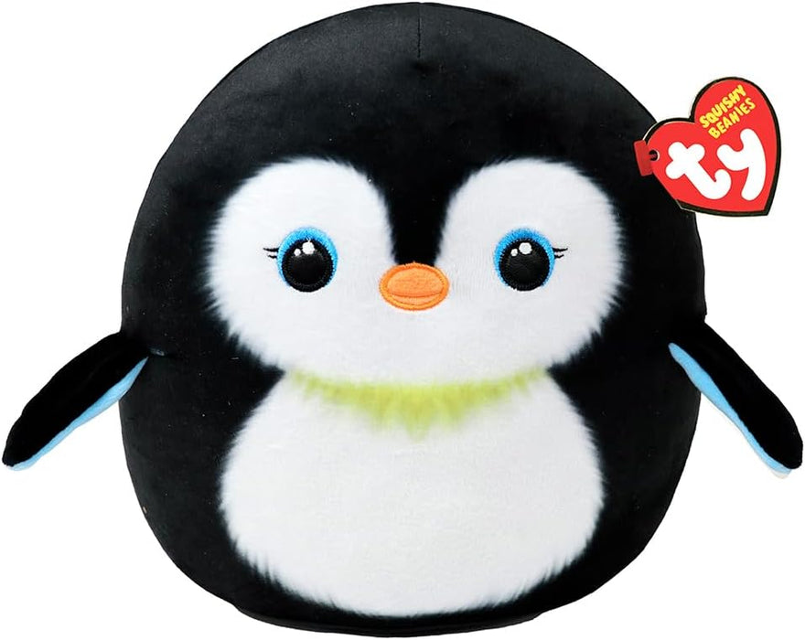 TY Squish-a-boo Neve Penguin 10"