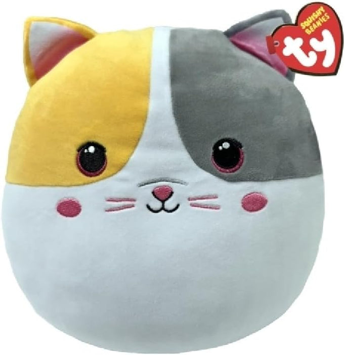 TY Squish-a-boo Snuggles Cat 10"