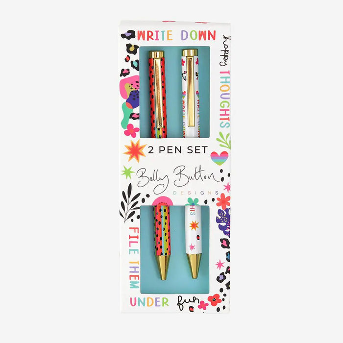 Belly Button Happiness Pen Set