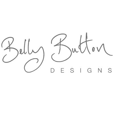 Belly Button Bestie Stripe Stoneware Mug