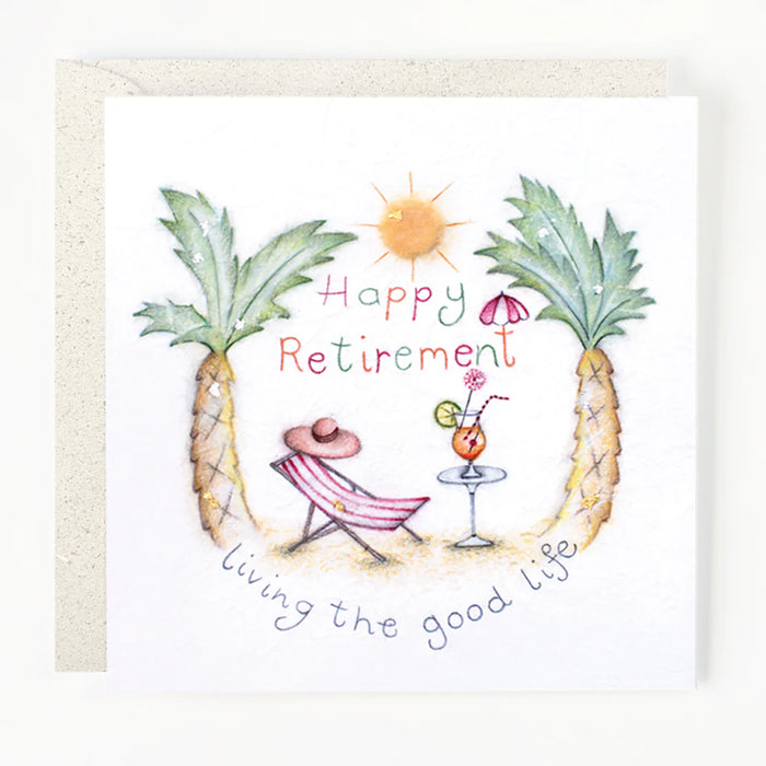 Berni Parker Happy Retirement Card