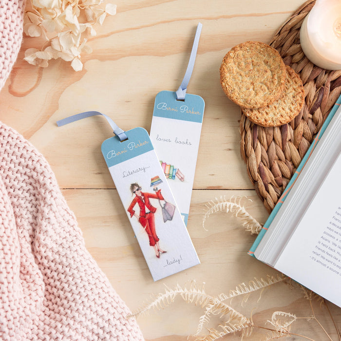 Berni Parker Literacy Lady Bookmark