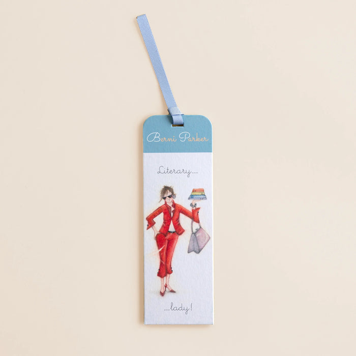 Berni Parker Literacy Lady Bookmark