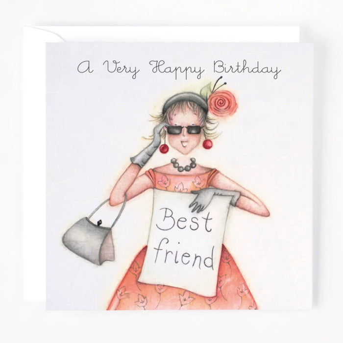 Berni Parker Best Friend Card