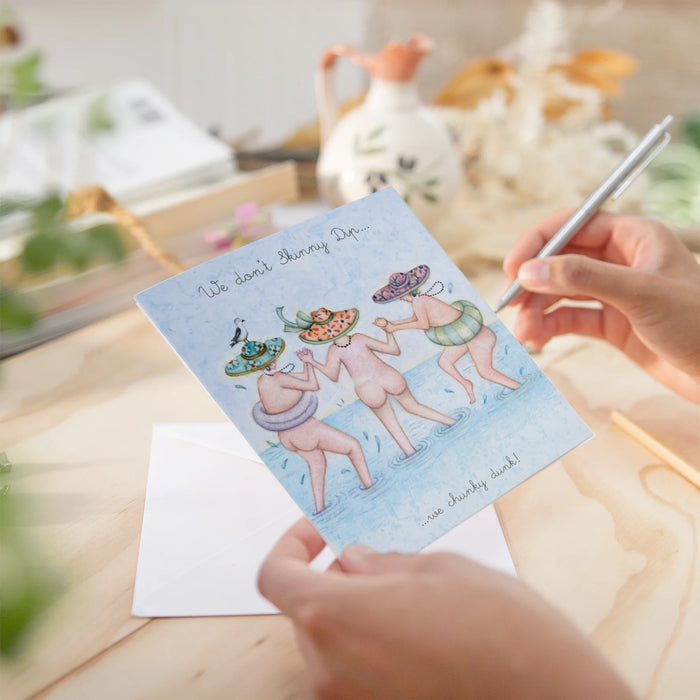 Berni Parker Skinny Dip Card