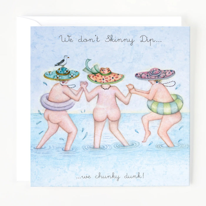 Berni Parker Skinny Dip Card