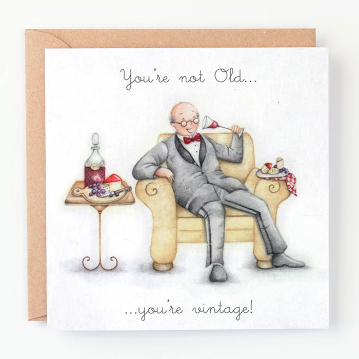 Berni Parker You're Not Old Card