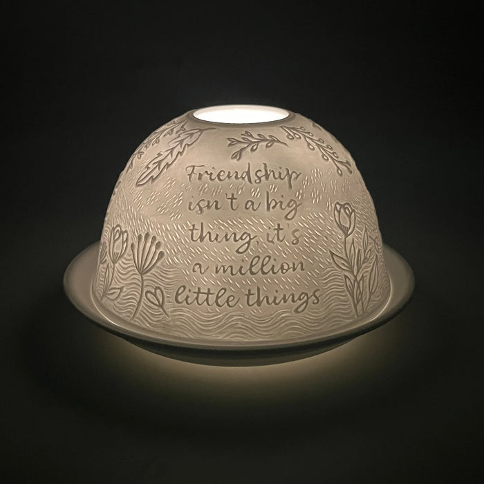 Cello Best Best Friend Tealight Dome