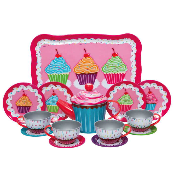 Bigjigs Cupcake Tin Tea Set