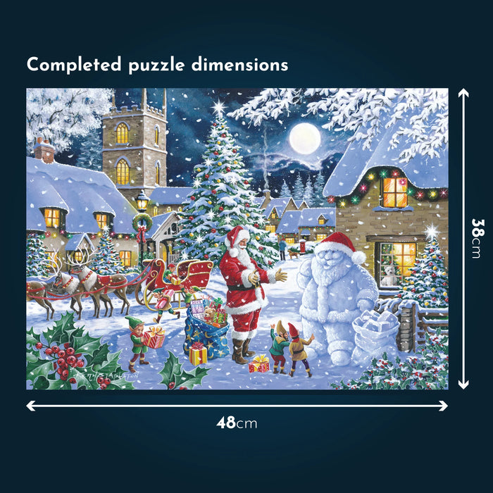 Christmas Is Coming Jigsaw Puzzles 4 x 500 Piece