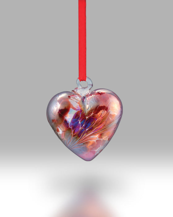 Nobile Glassware Birth Gem Heart - January