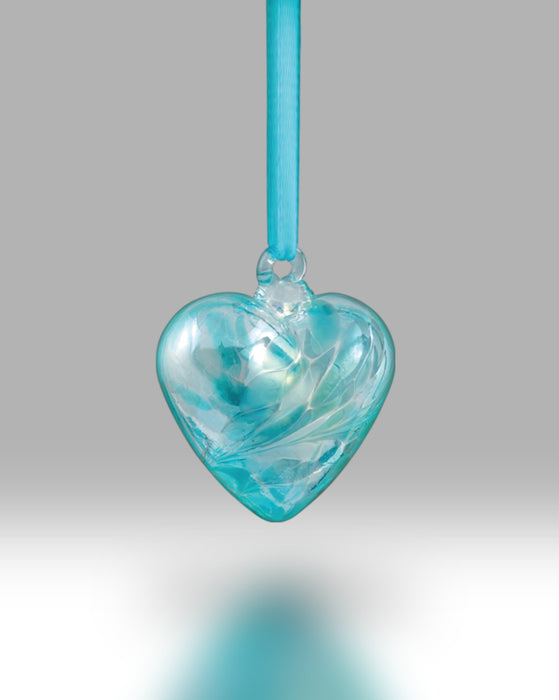 Nobile Glassware Birth Gem Heart - March