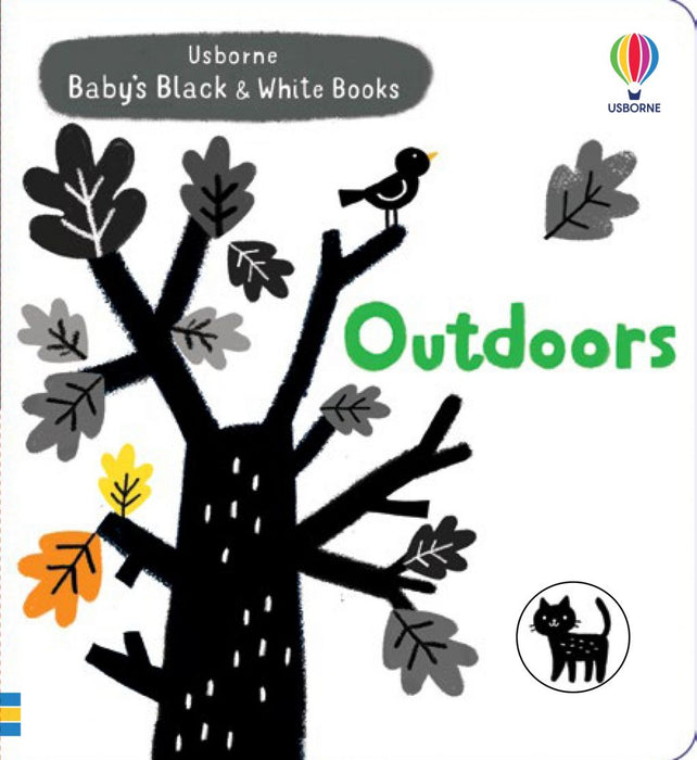 Usborne Baby's Black and White Outdoors Book