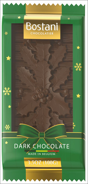 Bostani Christmas Design Dark Chocolate With Salt