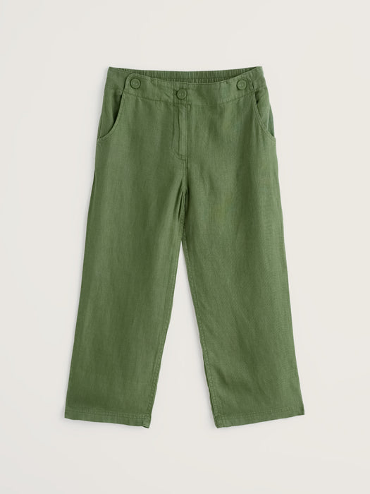 Seasalt Women's Brawn Point Crops In Dried Basil