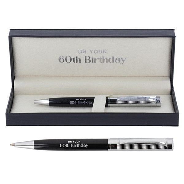Bridgewater 60th Birthday Ballpoint Pen