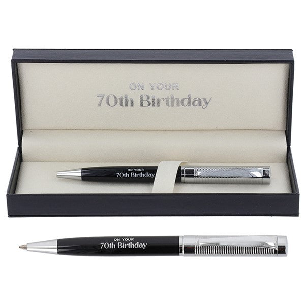 Bridgewater 70th Birthday Ballpoint Pen