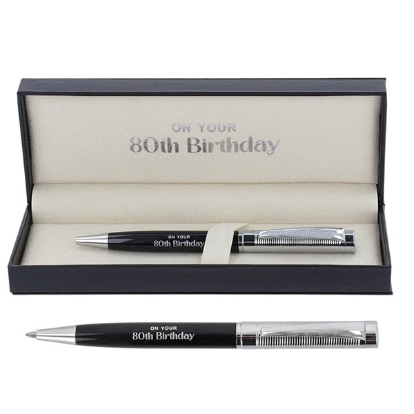 Bridgewater 80th Birthday Ballpoint Pen