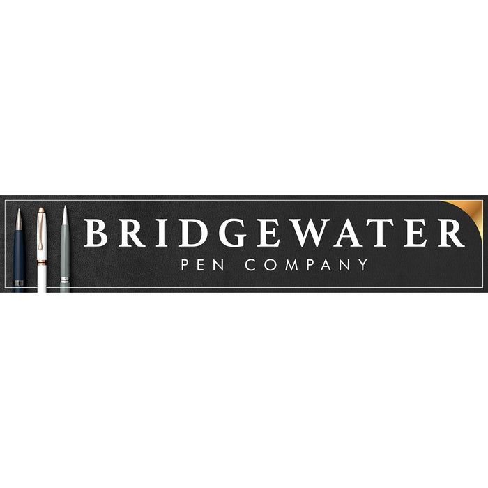 Bridgewater Lancaster Chrome & Rose Gold Ball Pen