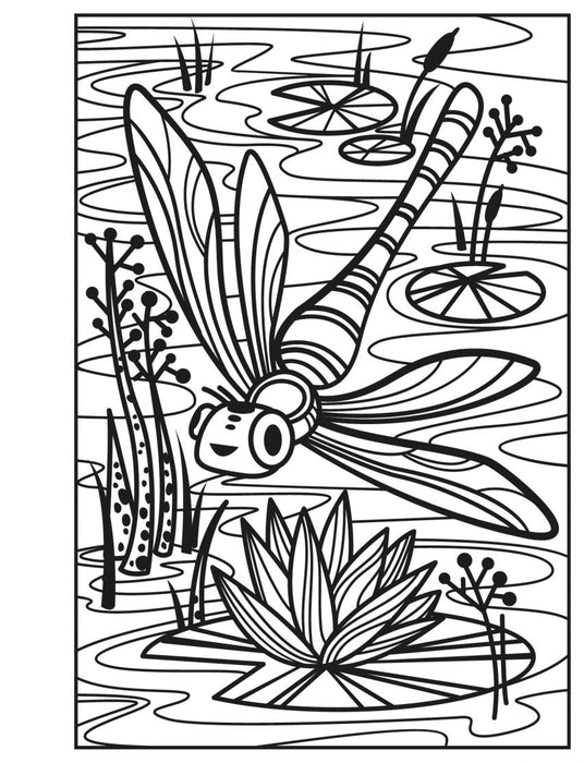 Usborne Minis Magic Painting Book Bugs