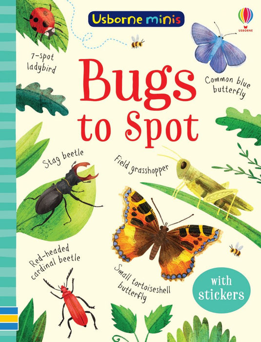 Usborne Minis Bugs To Spot Book