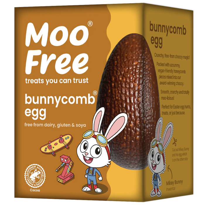 Moo Free Bunnycomb Easter Egg