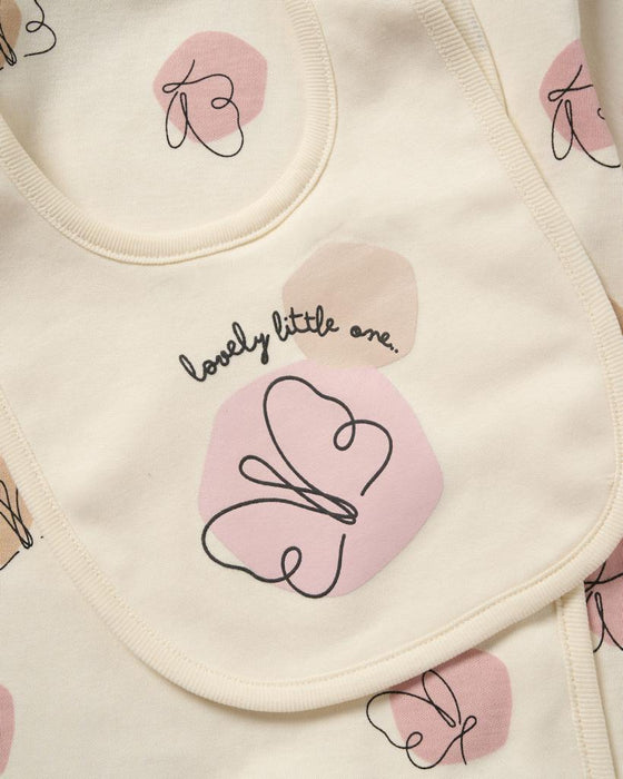 Rock a Bye Boutique Butterfly 3 piece layette set
