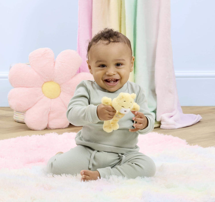 Rainbow Designs Care Bears - Funshine Bear Ring Rattle