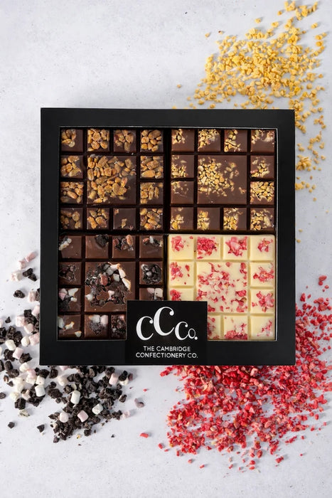 Cambridge Confectionery Co Chocolate Squares 4 Varieties Gift Box
