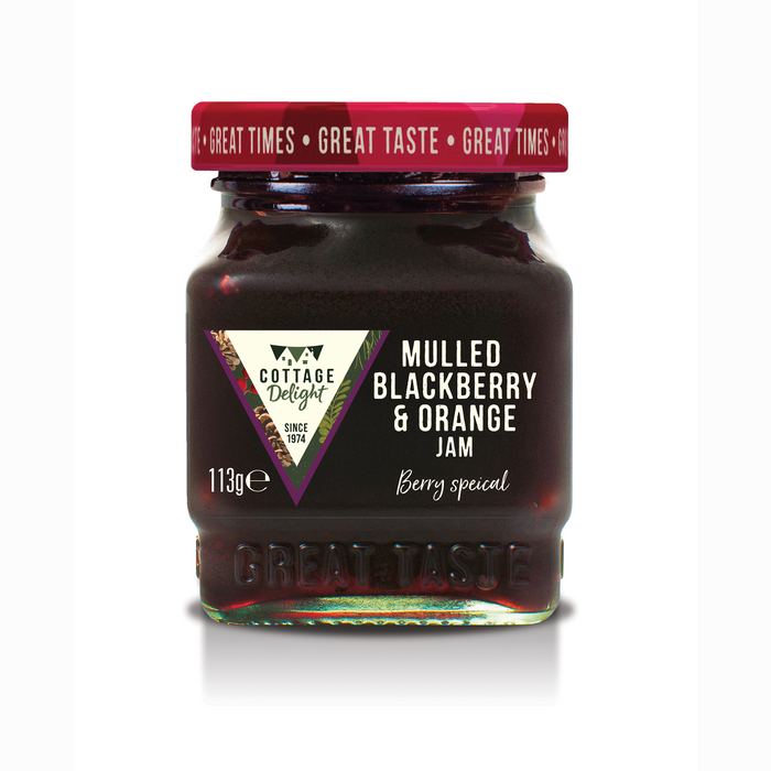Cottage Delight Mulled Blackberry and Orange Jam 113g
