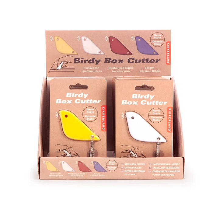 Kikkerland Birdy Box Cutter