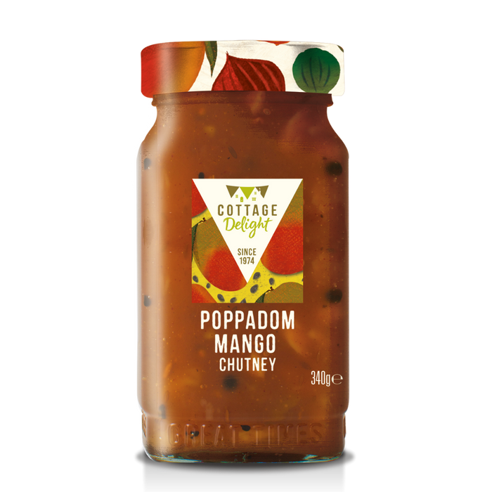Cottage Delight Poppadom Mango Chutney