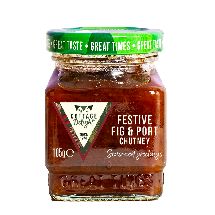 Cottage Delight Festive Fig & Port Chutney 105g