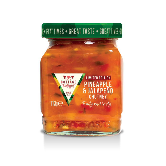 Cottage Delight Pineapple & Jalapeno Relish Mini Jar 105g