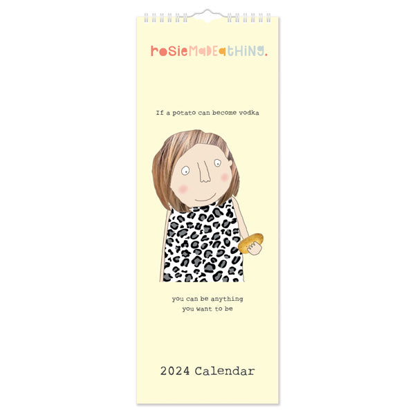 Portico Designs Rosie Made a Thing Slim Calendar 2024