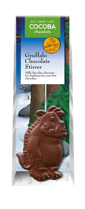 Cocoba The Gruffalo Shaped Hot Chocolate Stirrer