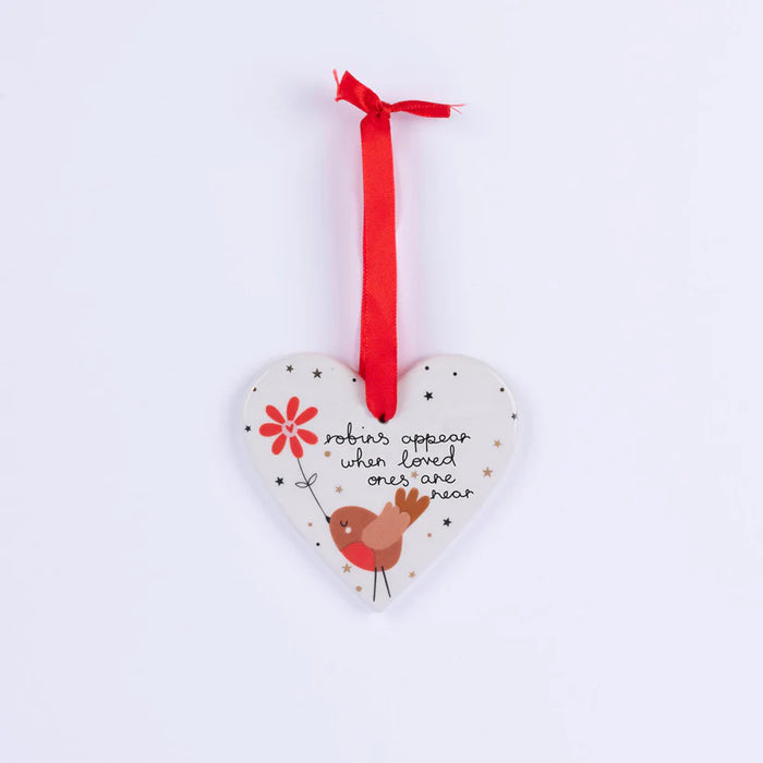 Belly Button Robins Appear Hanging Decoration