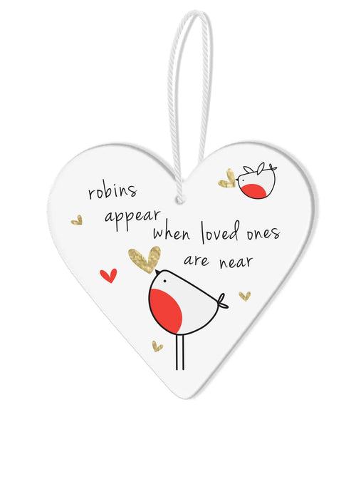 Belly Button Robins Appear Hanging Decoration
